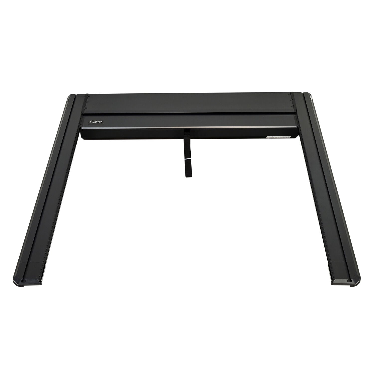 Toyota Tacoma 3rd Gen 2016-2023, Westin Manual Retractable Tonneau Cover, 60.5in Bed, Black, view 4