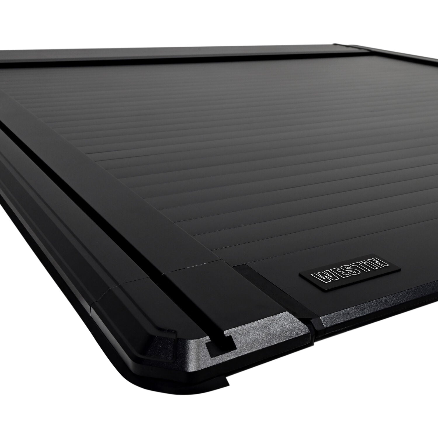 Toyota Tacoma 3rd Gen 2016-2023, Westin Manual Retractable Tonneau Cover, 60.5in Bed, Black, view 9