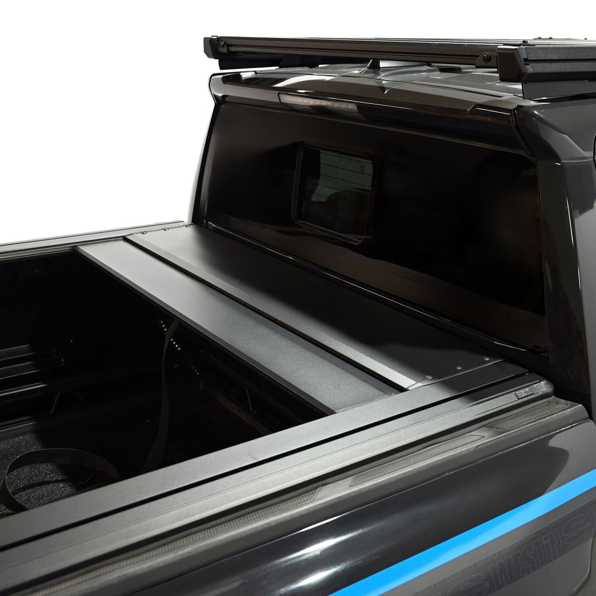 Toyota Tacoma 4th Gen 2024-2026, Westin Manual Retractable Tonneau Cover, 60.3in Bed, Black, view 20