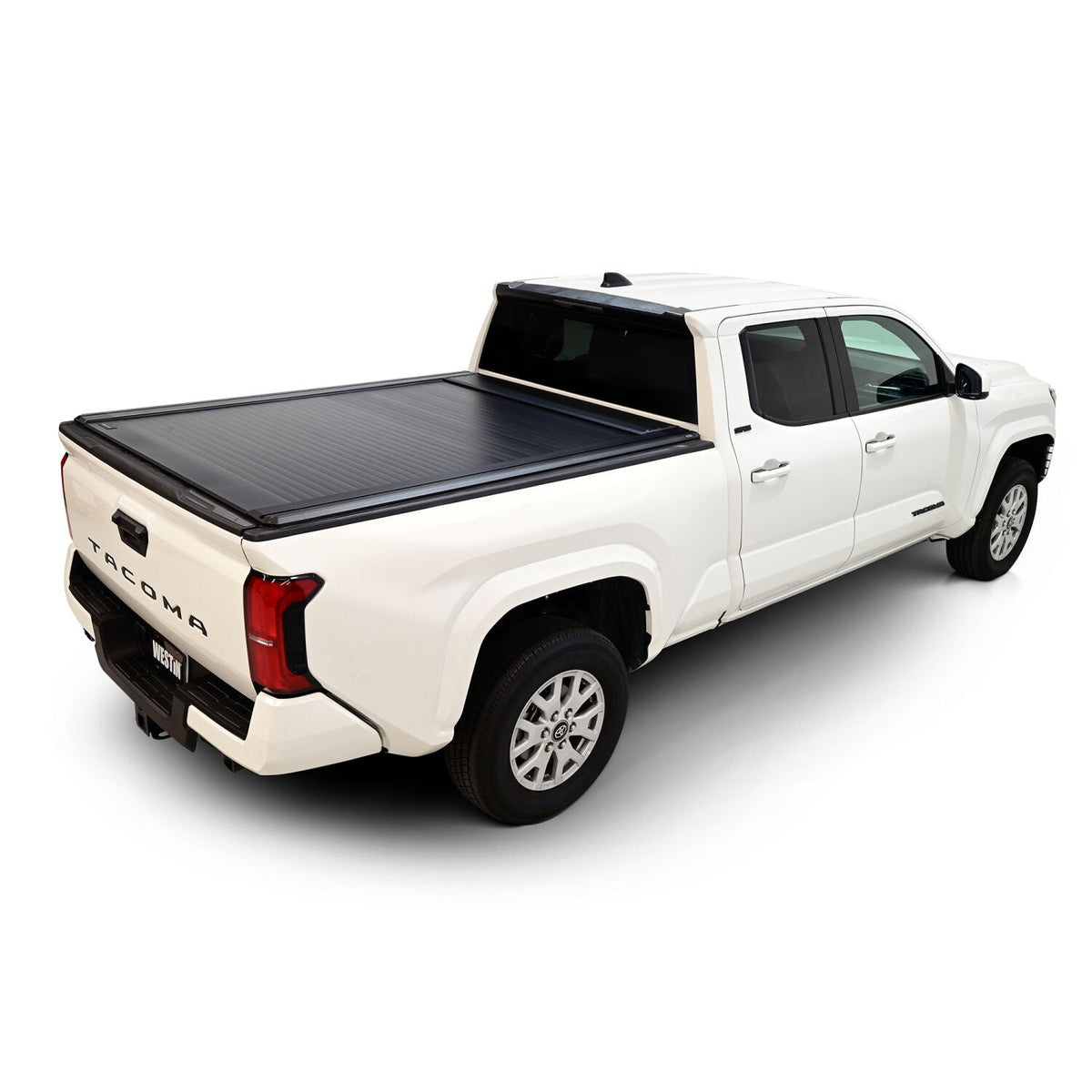 Toyota Tacoma 4th Gen 2024-2026, Westin Manual Retractable Tonneau Cover, 73.5in Bed, Black, view 15