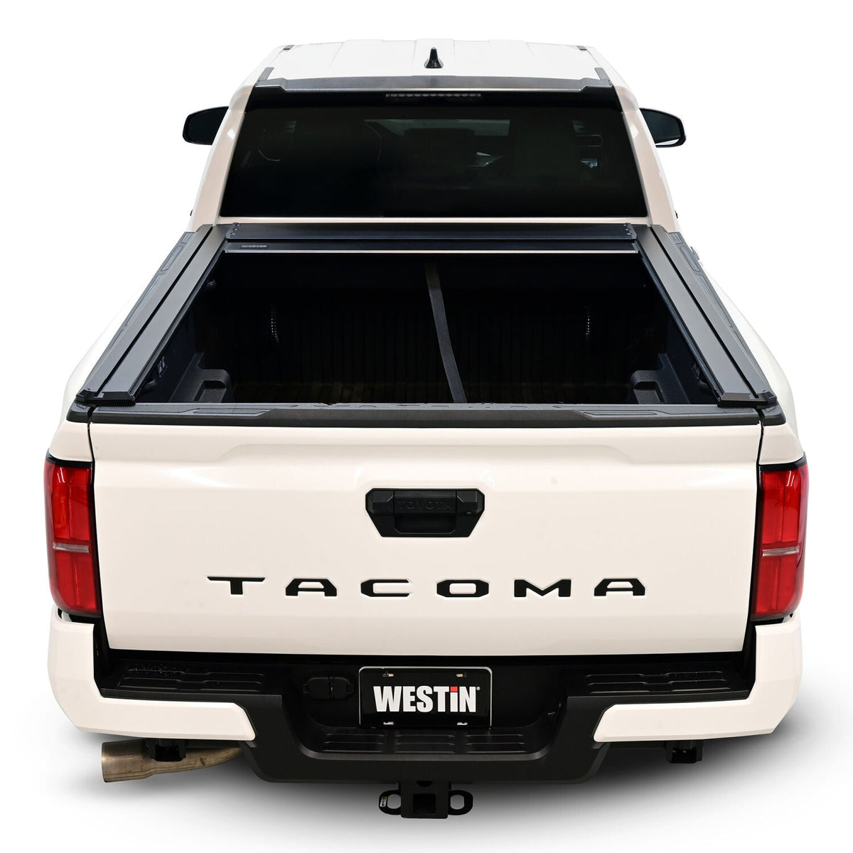 Toyota Tacoma 4th Gen 2024-2026, Westin Manual Retractable Tonneau Cover, 73.5in Bed, Black, view 18