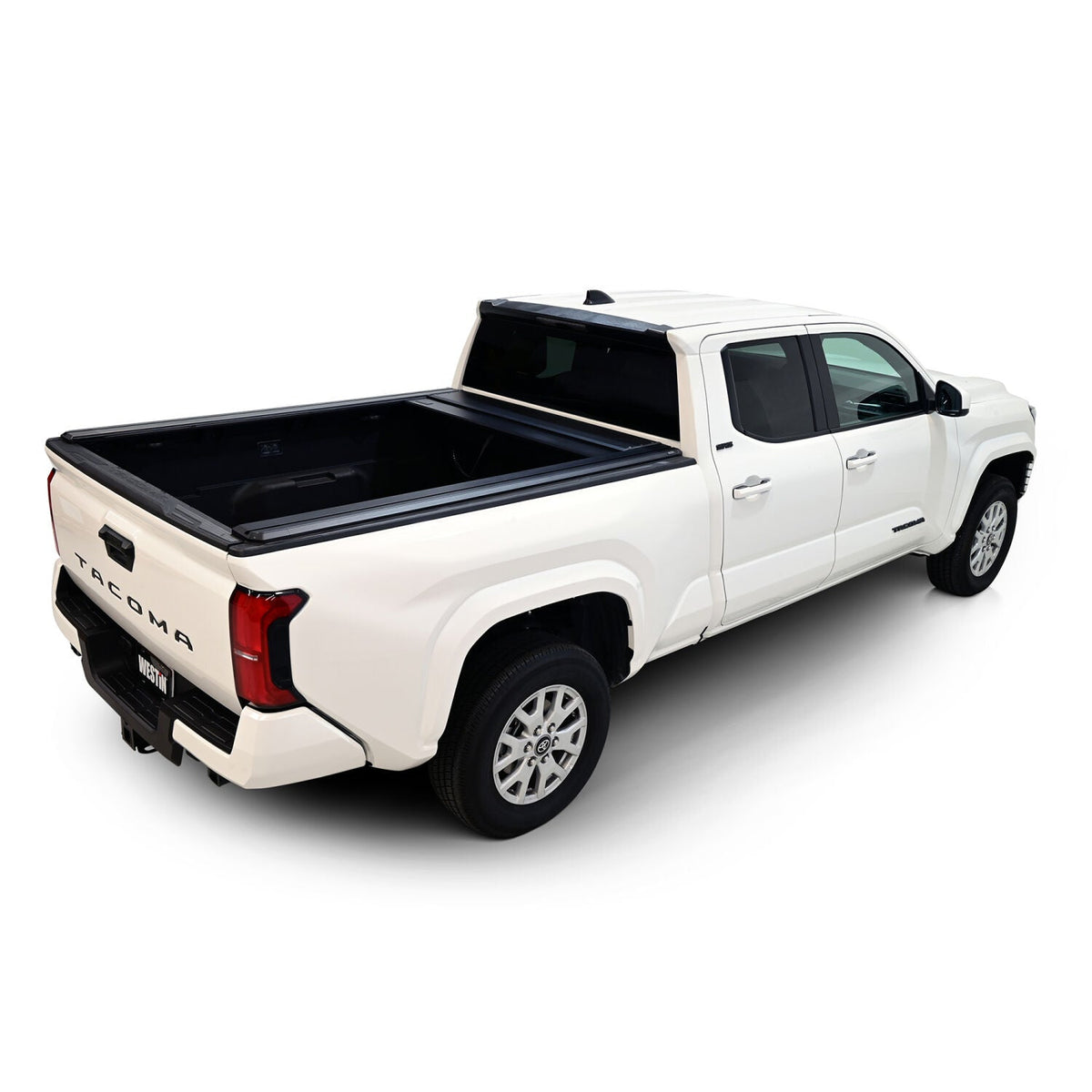 Toyota Tacoma 4th Gen 2024-2026, Westin Manual Retractable Tonneau Cover, 73.5in Bed, Black, view 19