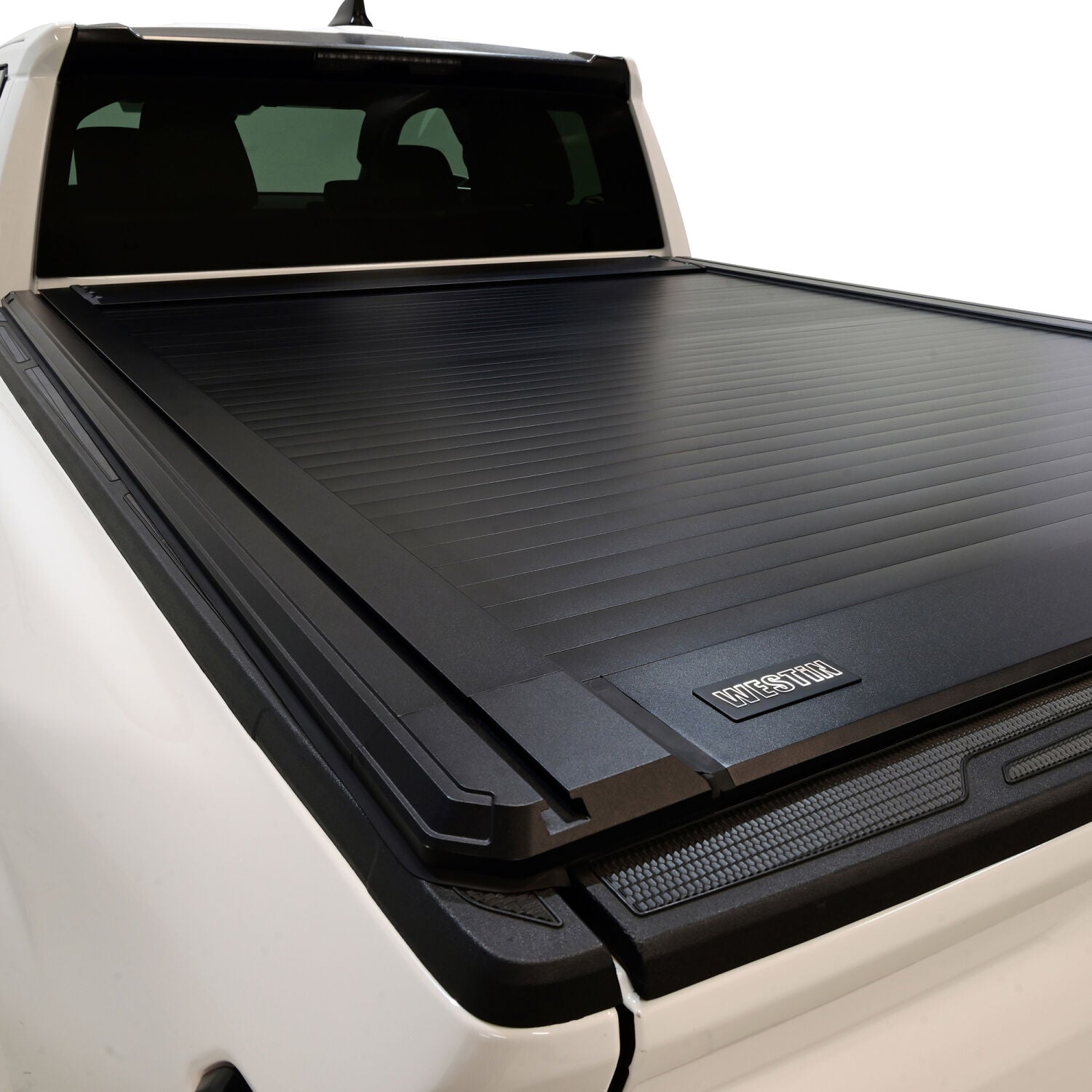 Toyota Tacoma 4th Gen 2024-2026, Westin Manual Retractable Tonneau Cover, 73.5in Bed, Black, view 21