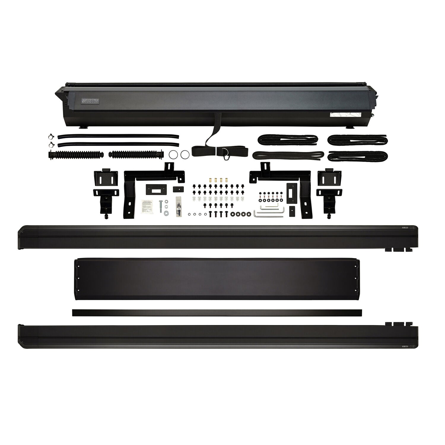 Ram 2500/3500 2019-2026, Westin Manual Retractable Tonneau Cover, 76.3in Bed, Black, view 12