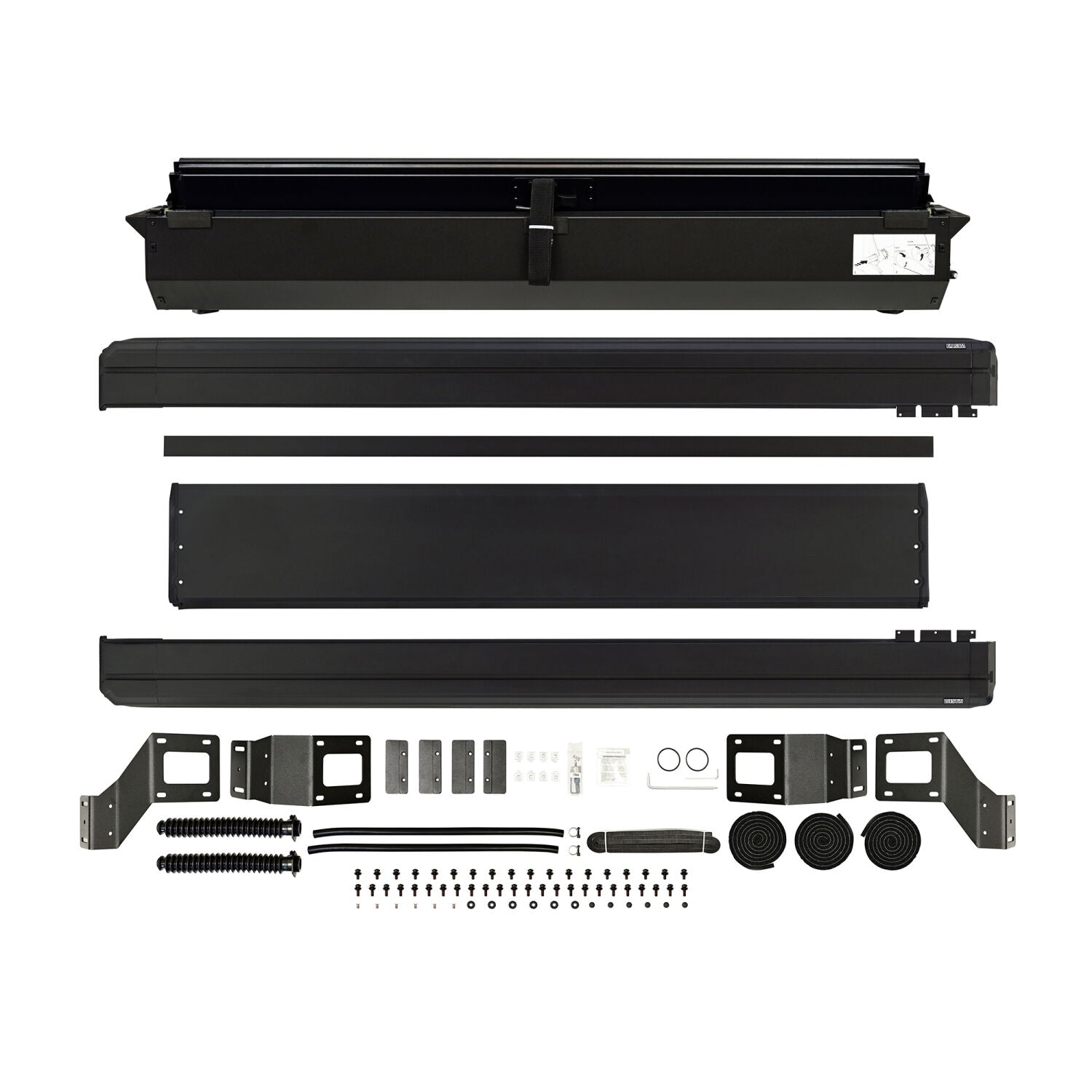 Ford F-150 2015-2026 & F-150 Lightning 2022-2025, Westin Manual Retractable Tonneau Cover, 67.1in Bed, Black, view 5