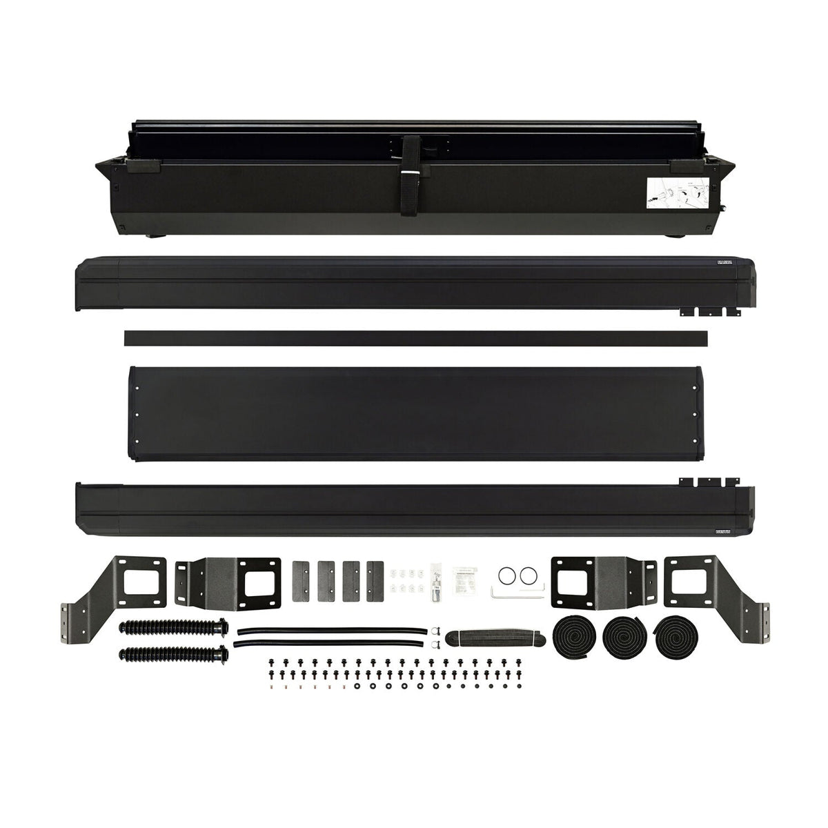 Ford F-150 2015-2026 & F-150 Lightning 2022-2025, Westin Manual Retractable Tonneau Cover, 67.1in Bed, Black, view 5