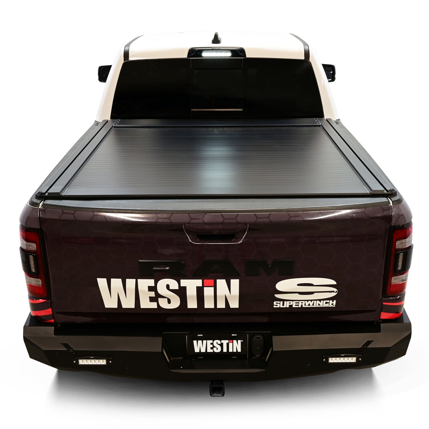Ram 1500 2019-2026, Westin Manual Retractable Tonneau Cover, 67.4in Bed, Black, view 16