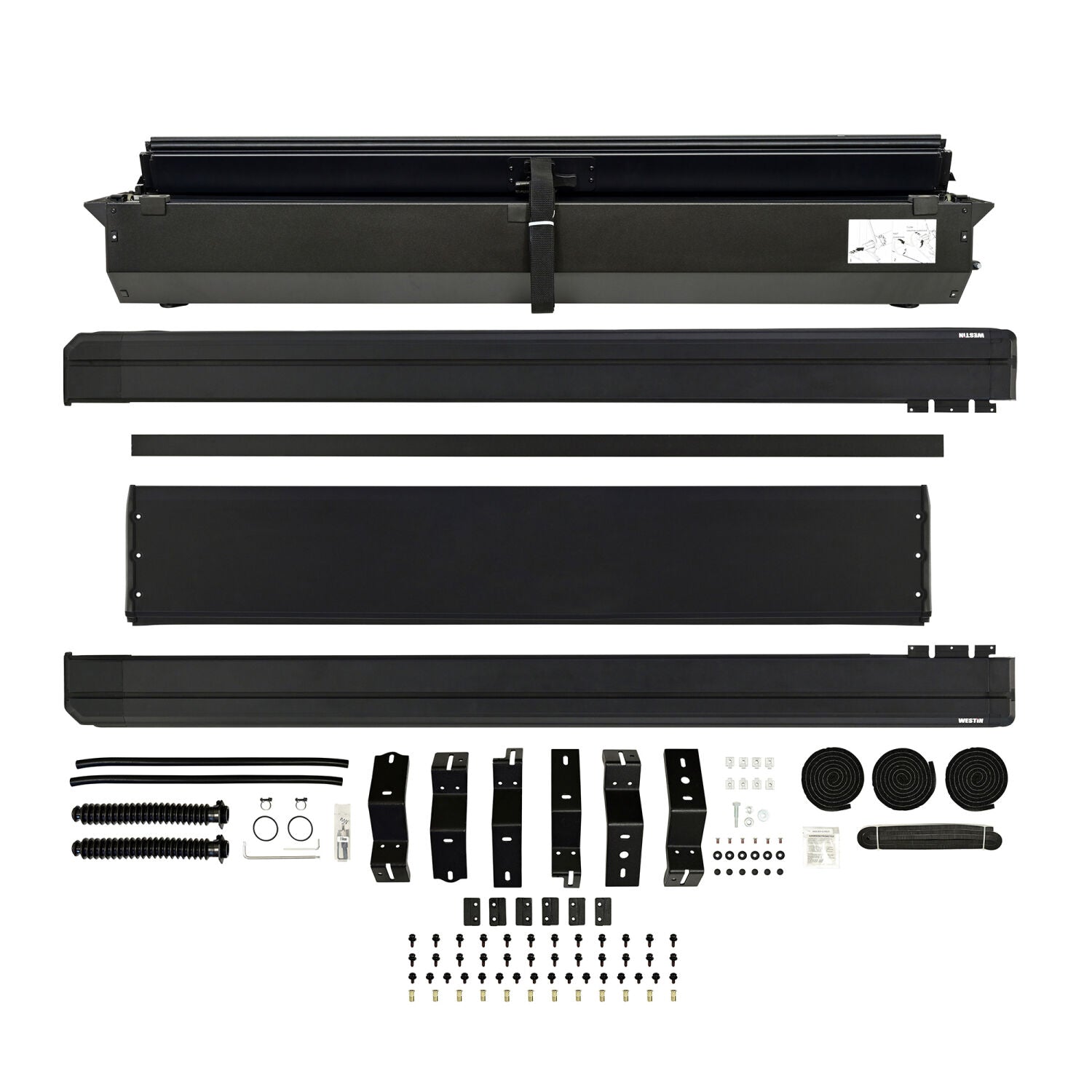 Ram 1500 2019-2026, Westin Manual Retractable Tonneau Cover, 67.4in Bed, Black, view 12
