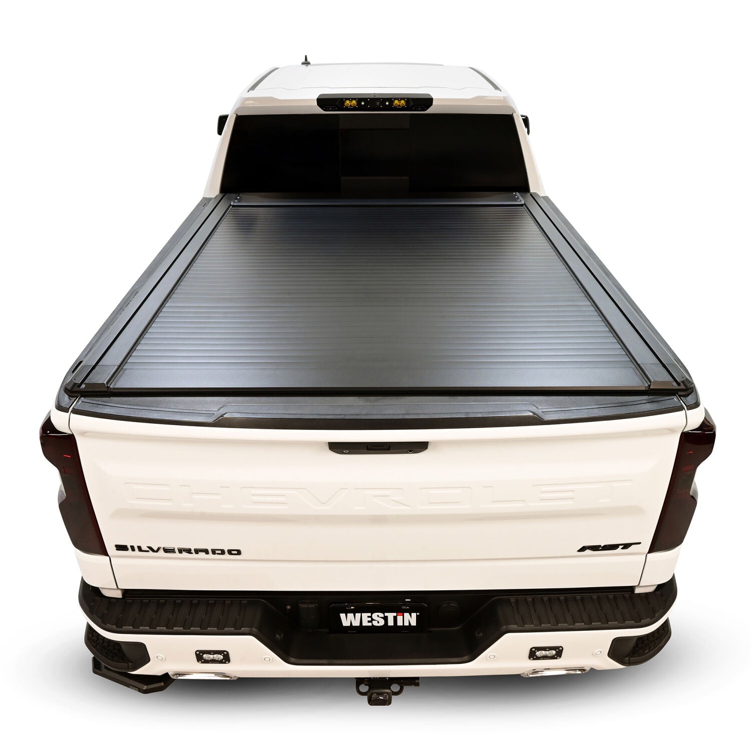Chevrolet Silverado 1500 & GMC Sierra 1500 2019-2026, Westin Manual Retractable Tonneau Cover, 79.4in Bed, Black, view 2