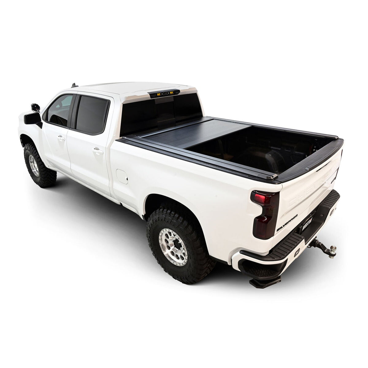 Chevrolet Silverado 1500 & GMC Sierra 1500 2019-2026, Westin Manual Retractable Tonneau Cover, 79.4in Bed, Black, view 5
