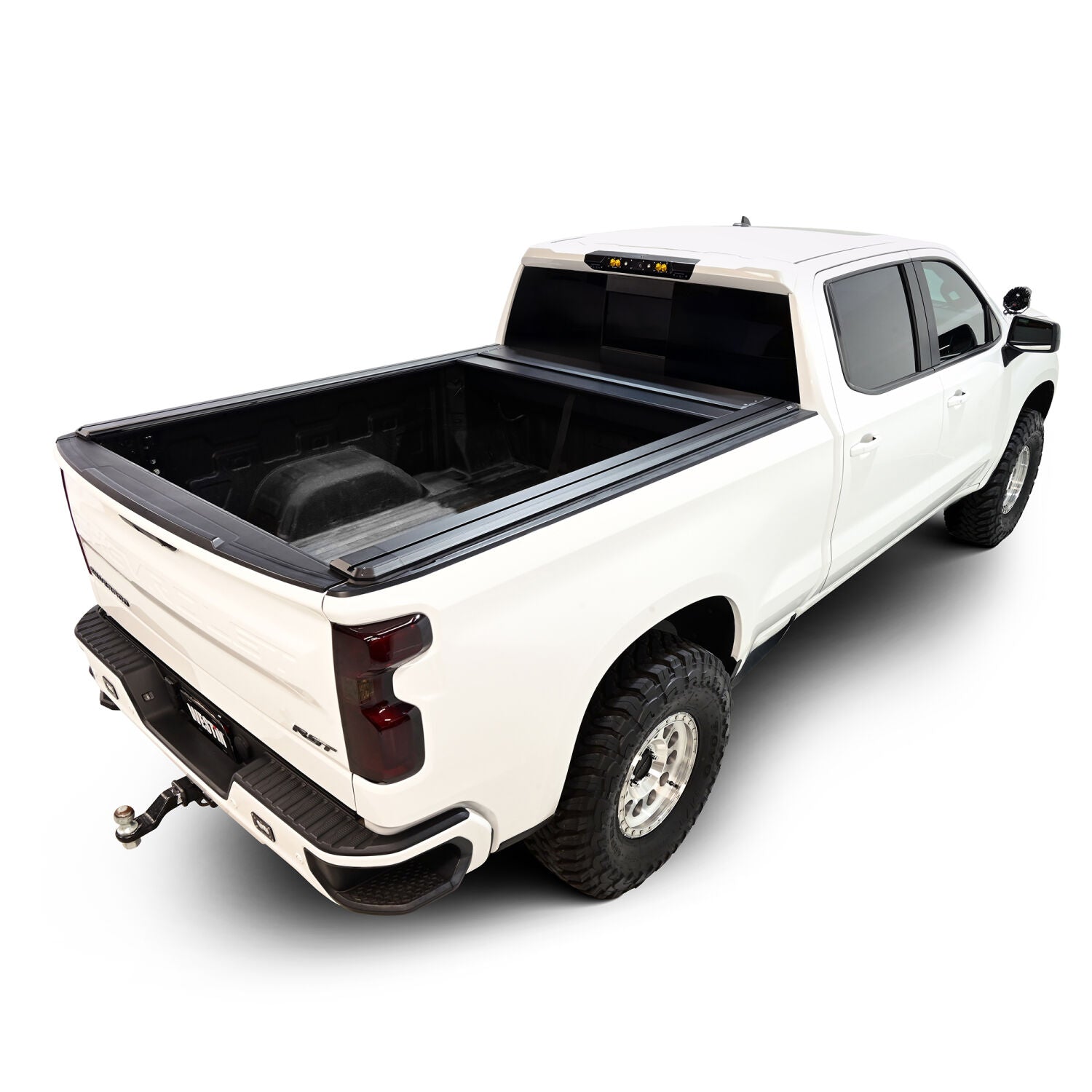 Chevrolet Silverado 1500 & GMC Sierra 1500 2019-2026, Westin Manual Retractable Tonneau Cover, 79.4in Bed, Black, view 8