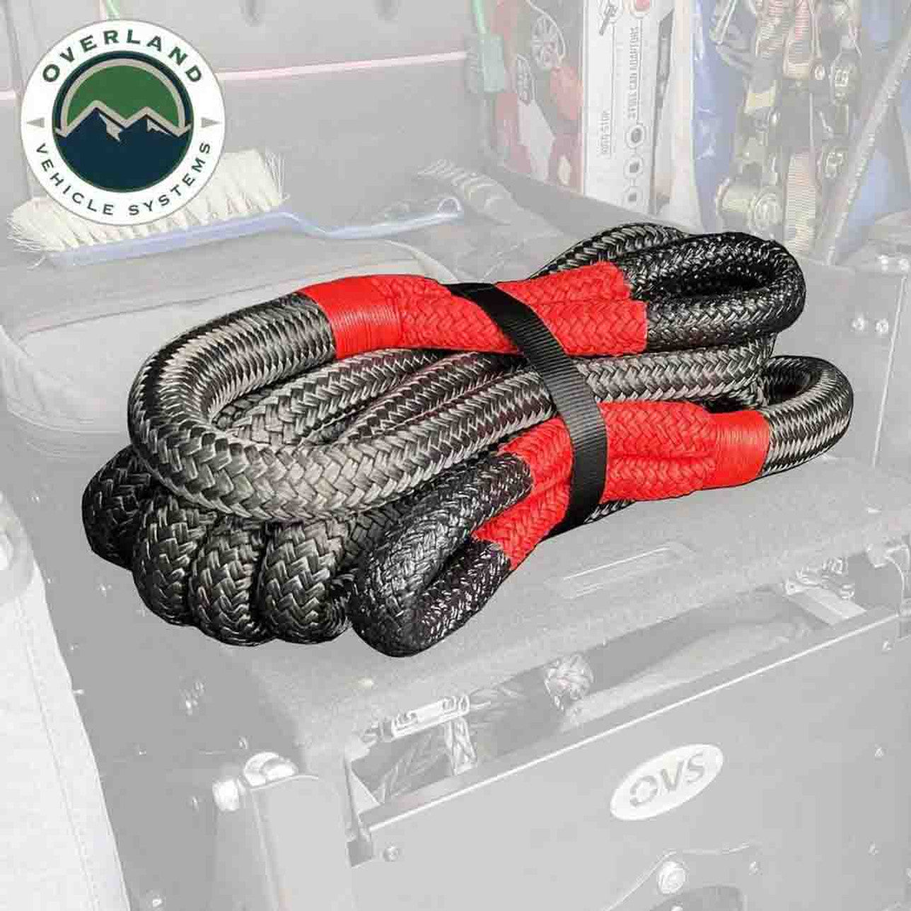 Overland Vehicle Systems Brute Kinetic Recovery Rope 5/8in x 20ft - Storage Bag