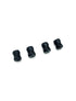 Jeep Wrangler TJ 1997-2006, TeraFlex Rear Sway Bar Link Bushing Kit with Sleeves, 4 Pack