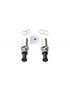 Jeep Wrangler JK 2007-2018 & Gladiator JT 2020-2026, TeraFlex 2in-Stroke SpeedBump Bump Stop Kit, Front, 2.5-3.5in Lift