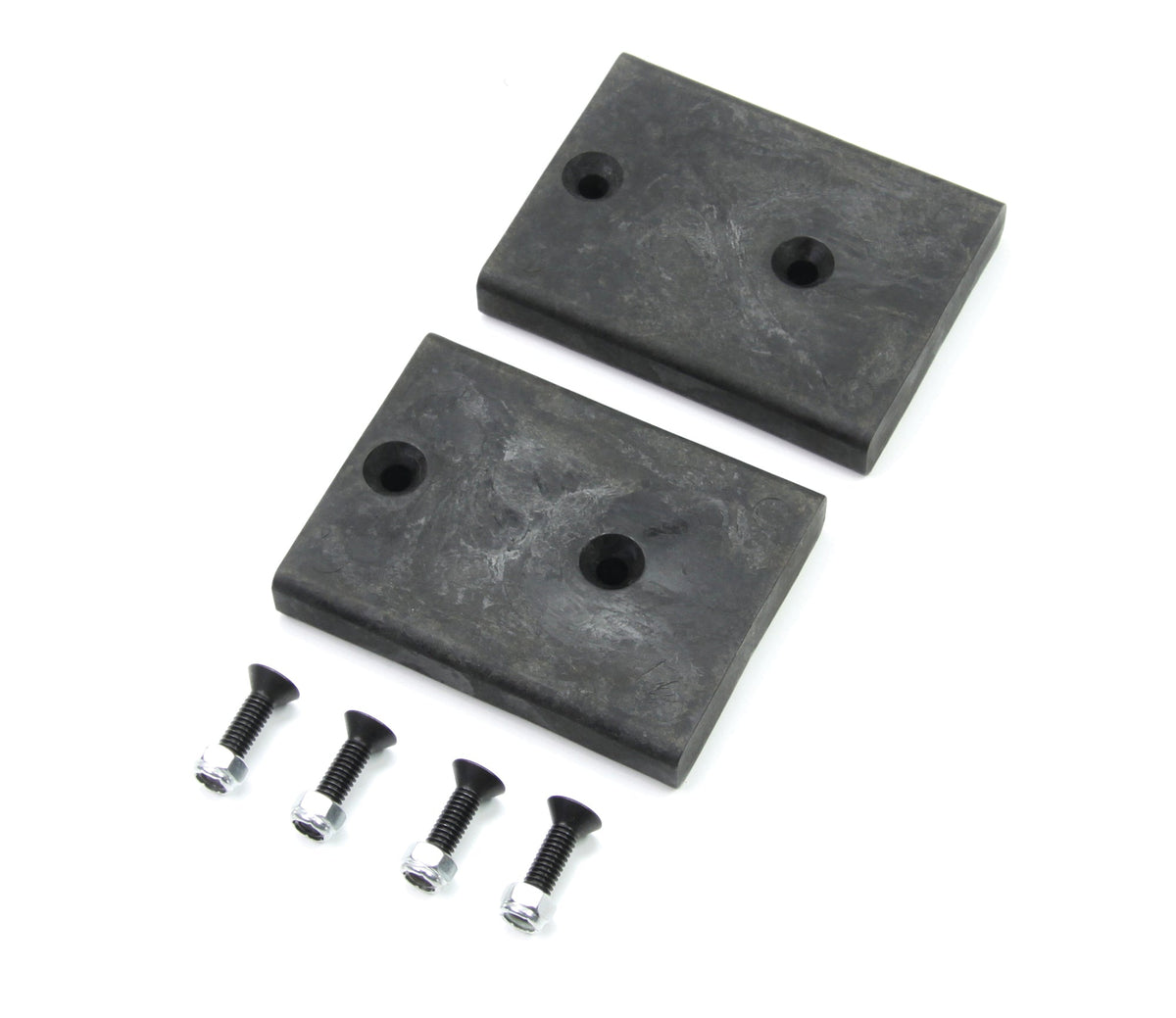 Jeep Wrangler JK 2007-2018, TeraFlex 0.75in SpeedBump Bump Stop Strike Pad Kit, Rear Lower