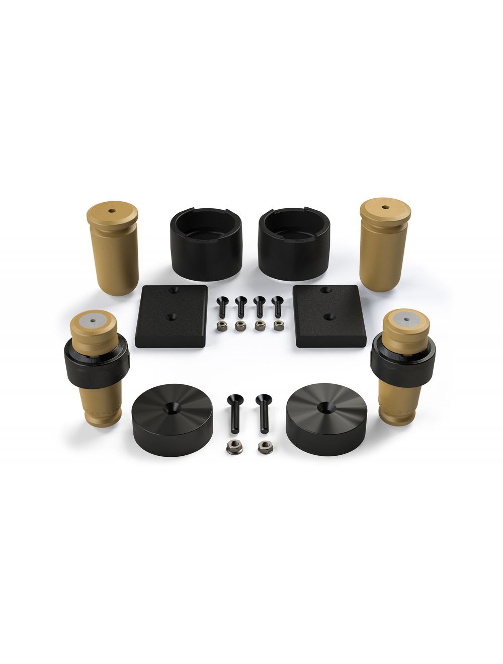 Jeep Wrangler JK 2007-2018, TeraFlex Progressive Bump Stop Kit, view 2