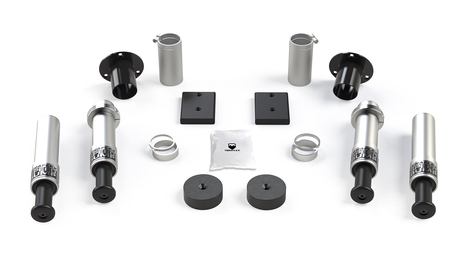 Jeep Wrangler JK 2007-2018, TeraFlex Prerunner SpeedBump Bump Stop Kit, view 2