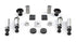 Jeep Wrangler JK 2007-2018, TeraFlex Prerunner SpeedBump Bump Stop Kit, view 2