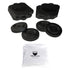 Jeep Wrangler JK/JL 2007-2026, TeraFlex 0.5in Bump Stop Strike Pad Shim Kit, Front and Rear