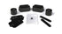 Jeep Wrangler JK/JL 2-Door 2007-2021, TeraFlex 2in Bump Stop Strike Pad Extension Kit, Front and Rear