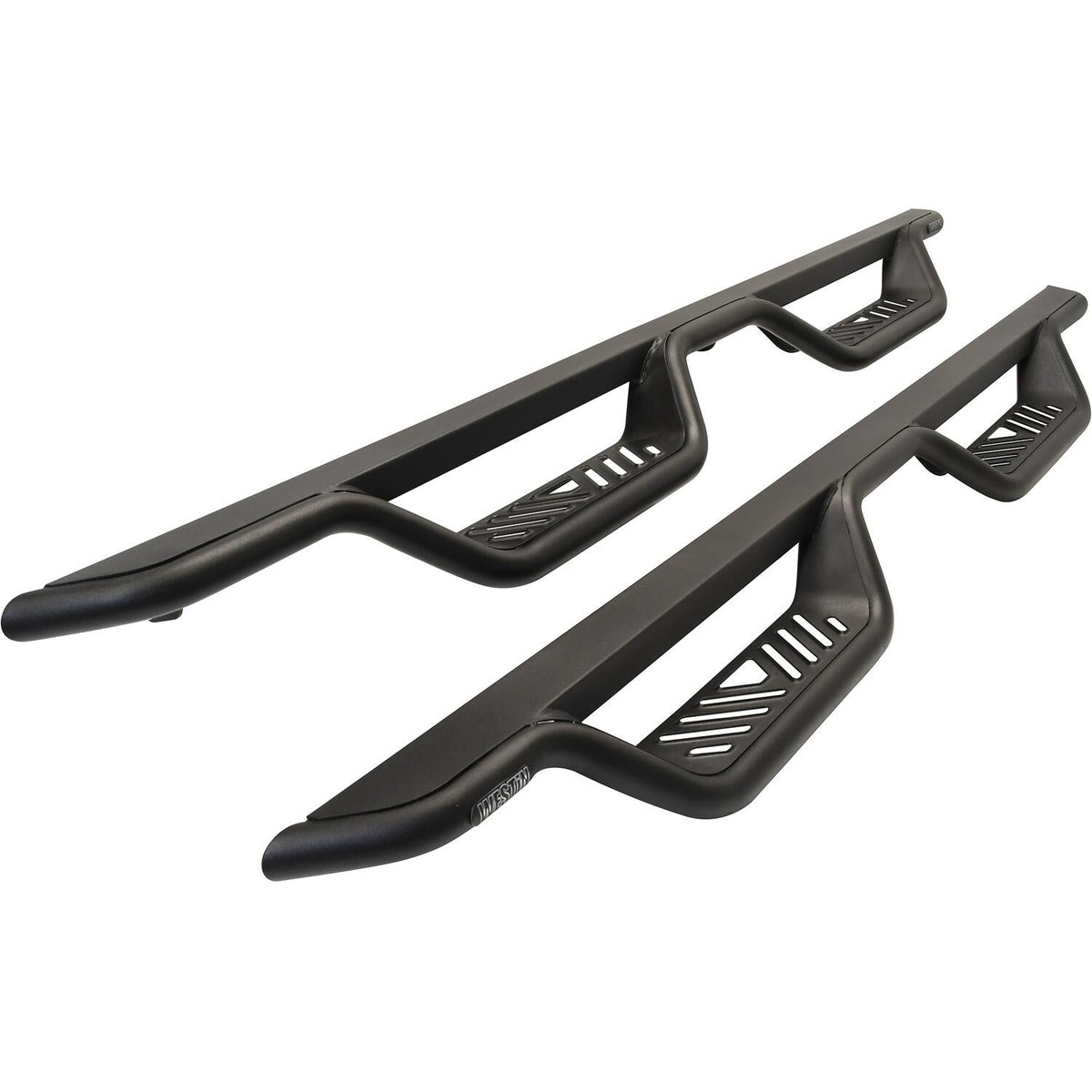 Chevrolet Silverado & GMC Sierra 1999-2019, Westin Outlaw Drop Nerf Step Bars, Extended Cab, Textured Black