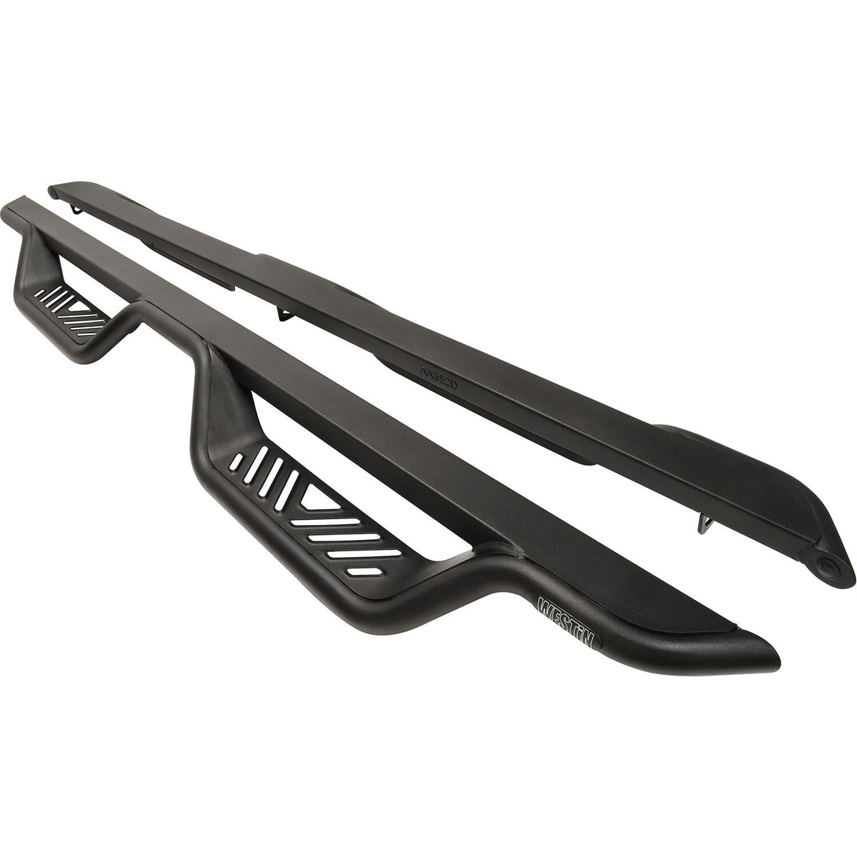 Chevrolet Silverado & GMC Sierra 1999-2019, Westin Outlaw Drop Nerf Step Bars, Extended Cab, Textured Black, view 2