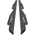 Chevrolet Silverado & GMC Sierra 1999-2019, Westin Outlaw Drop Nerf Step Bars, Extended Cab, Textured Black, view 3