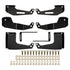 Chevrolet Silverado & GMC Sierra 2001-2019, Westin Outlaw Drop Nerf Step Bars, Crew Cab, Textured Black, view 5