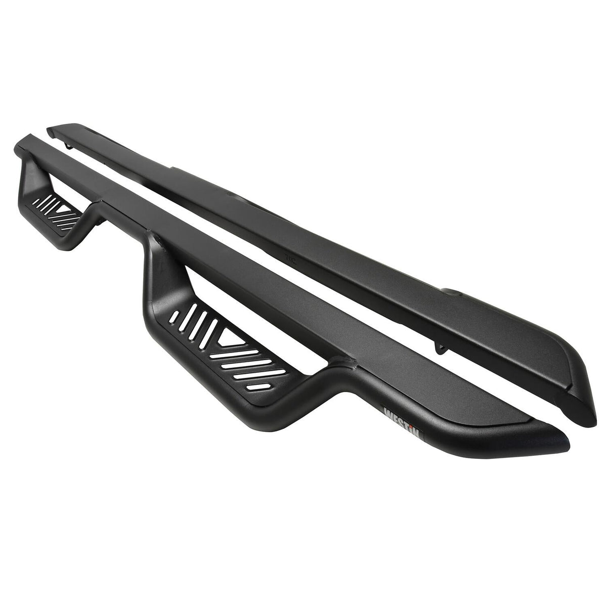 Toyota Tundra 2nd Gen 2007-2021, Westin Outlaw Drop Nerf Step Bars, Extended Cab, Textured Black, view 2
