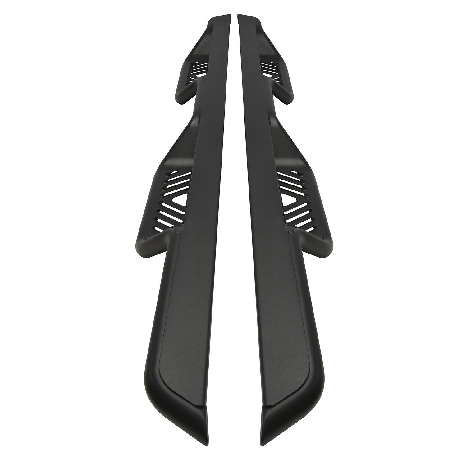 Toyota Tundra 2nd Gen 2007-2021, Westin Outlaw Drop Nerf Step Bars, Crew Cab, Textured Black, view 3