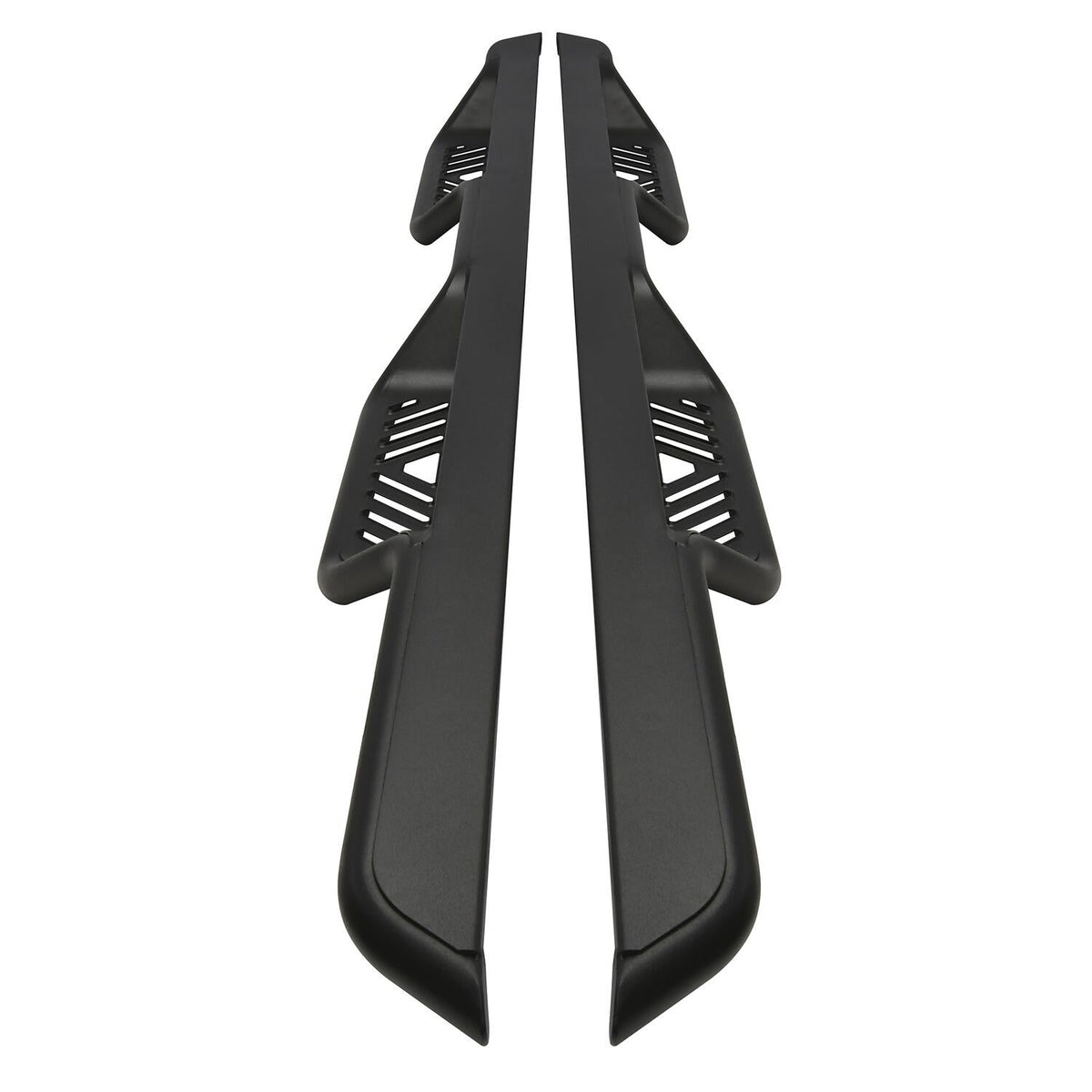 Toyota Tundra 2nd Gen 2007-2021, Westin Outlaw Drop Nerf Step Bars, Crew Cab, Textured Black, view 3