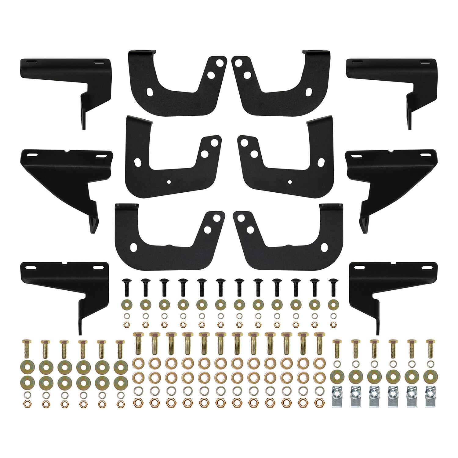 Jeep Wrangler JK Unlimited 2007-2018, Westin Outlaw Drop Nerf Step Bars, 4 Door, Textured Black, view 4