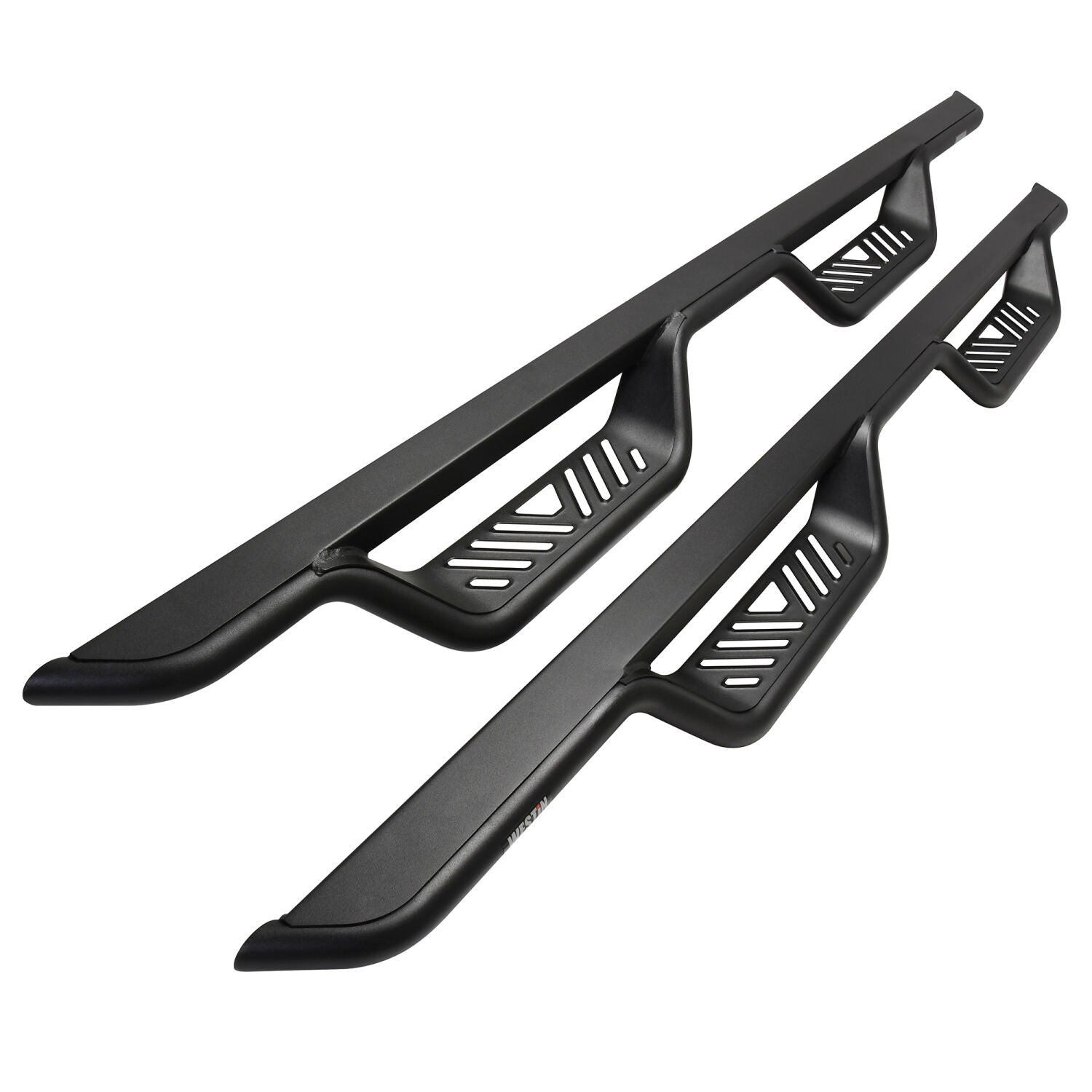 Ram 1500 2009-2024 & Ram 2500/3500 2010-2026, Westin Outlaw Drop Nerf Step Bars, Crew Cab, Textured Black