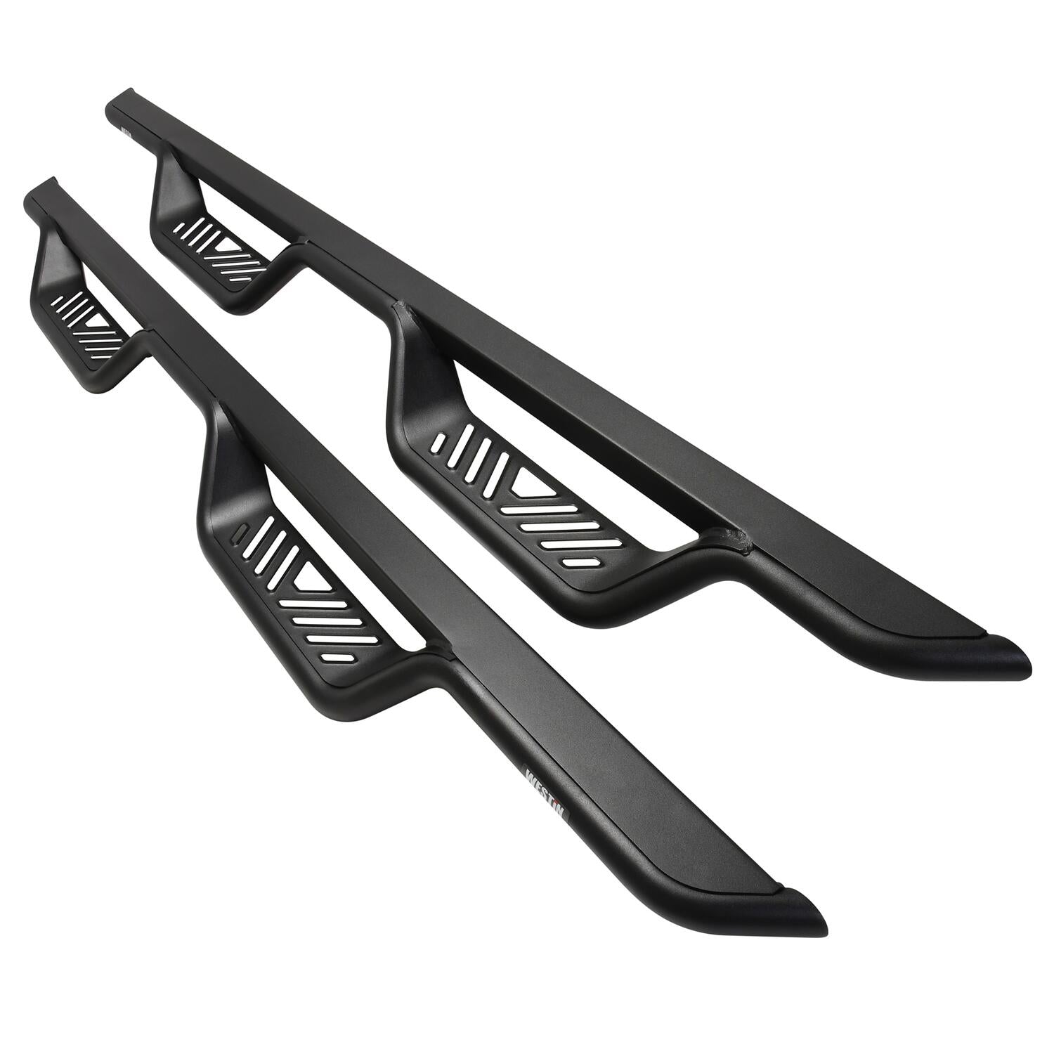 Ram 1500 2009-2024 & Ram 2500/3500 2010-2026, Westin Outlaw Drop Nerf Step Bars, Crew Cab, Textured Black, view 2