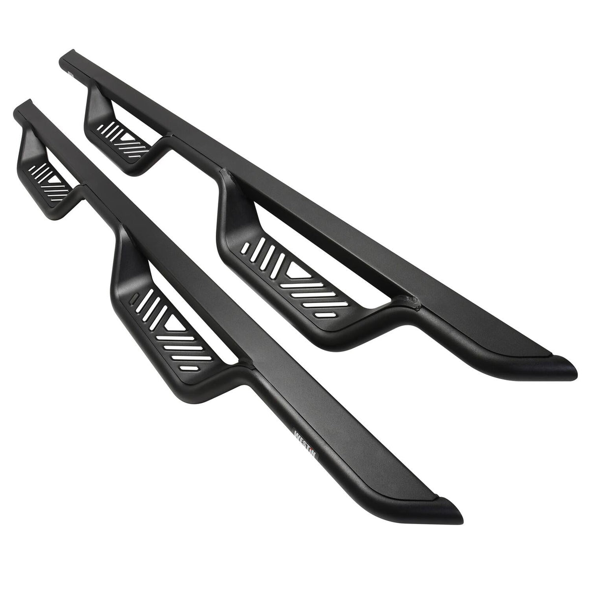 Ram 1500 2009-2024 & Ram 2500/3500 2010-2026, Westin Outlaw Drop Nerf Step Bars, Crew Cab, Textured Black, view 2