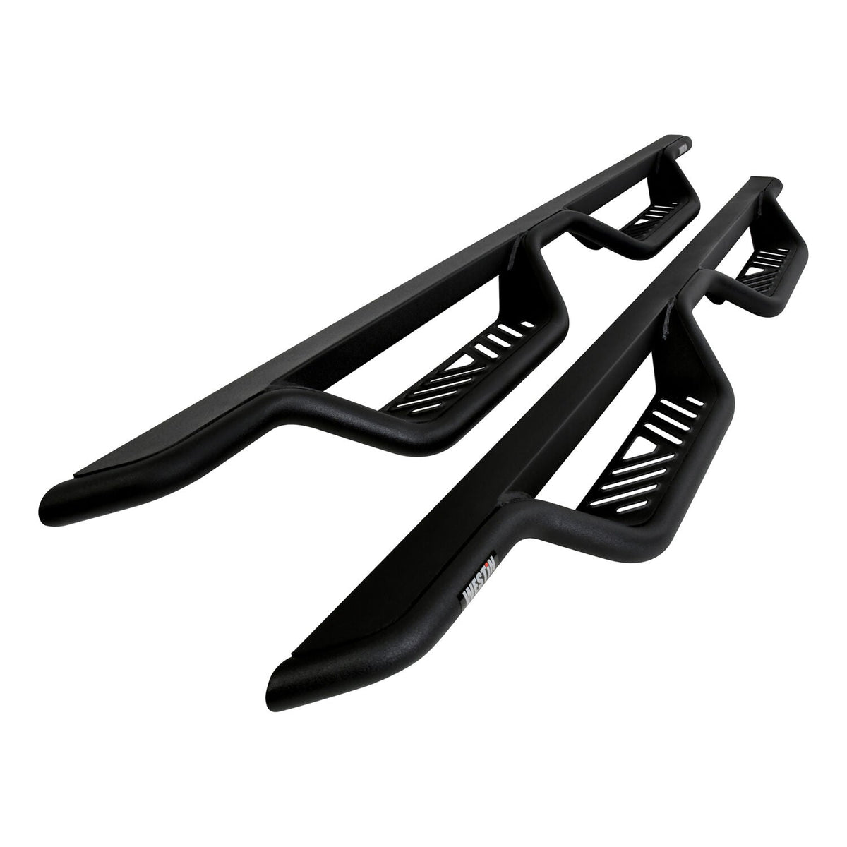 Chevrolet Silverado & GMC Sierra 2014-2019, Westin Outlaw Drop Nerf Step Bars, Extended Cab, Textured Black