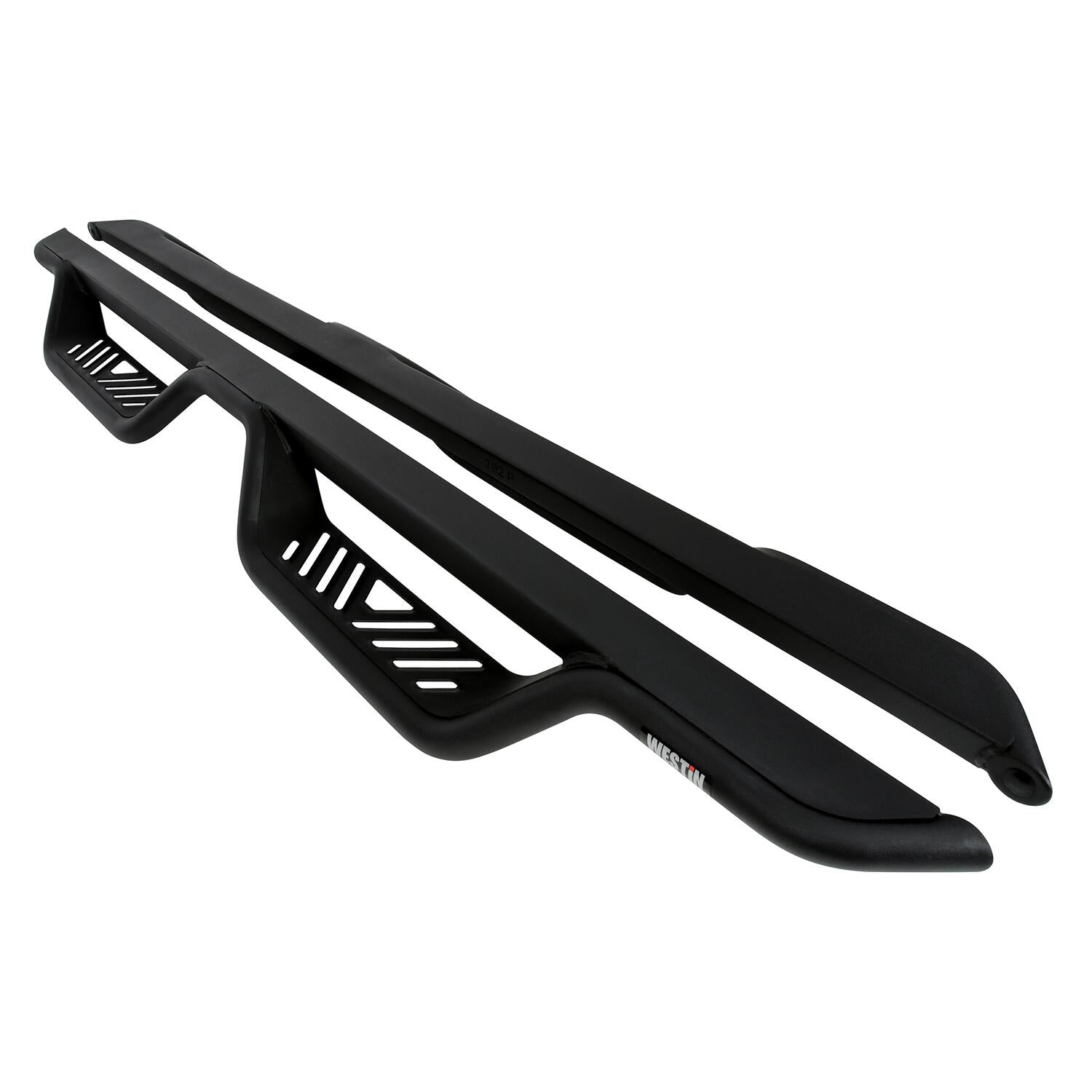 Chevrolet Silverado & GMC Sierra 2014-2019, Westin Outlaw Drop Nerf Step Bars, Extended Cab, Textured Black, view 2