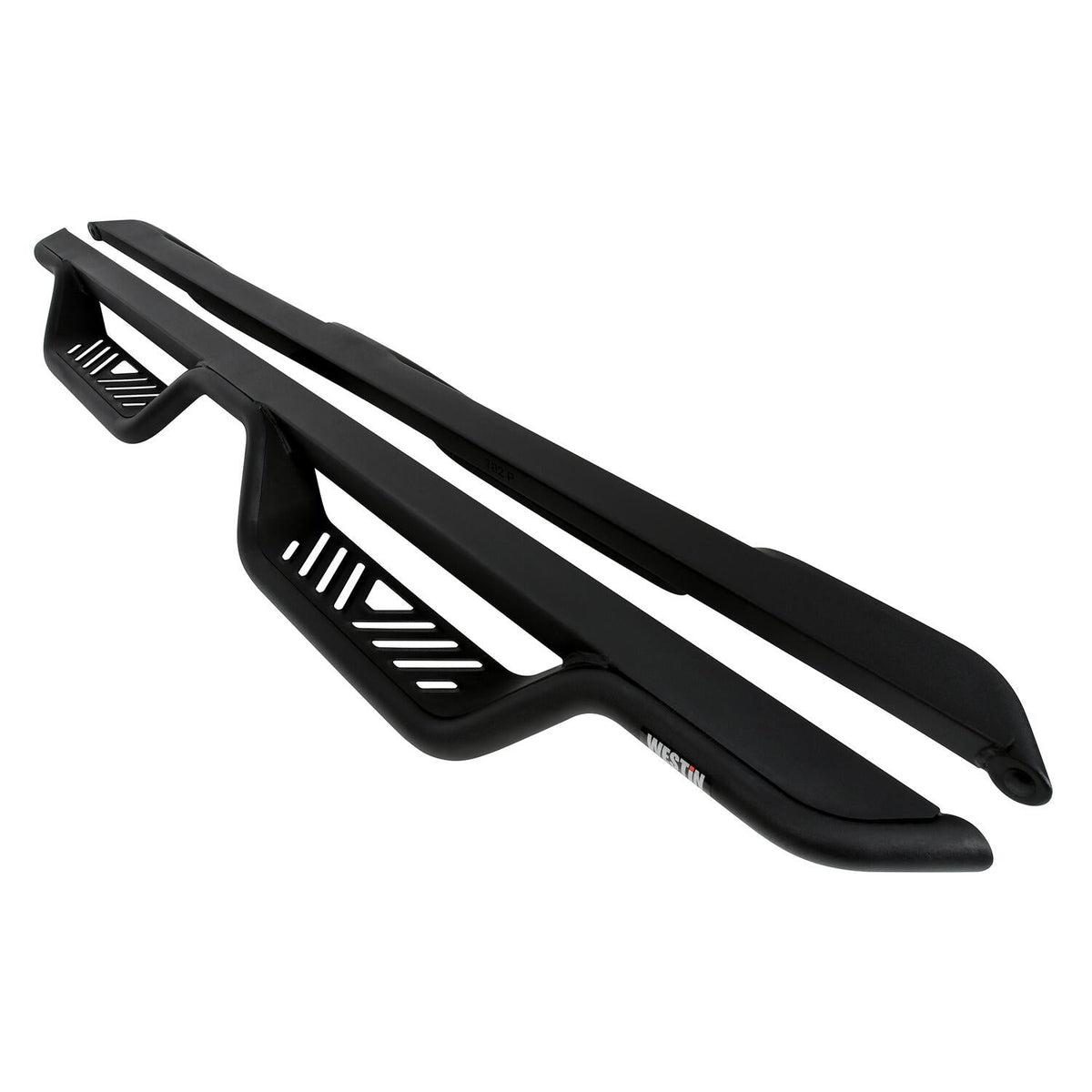 Chevrolet Silverado & GMC Sierra 2014-2019, Westin Outlaw Drop Nerf Step Bars, Extended Cab, Textured Black, view 2