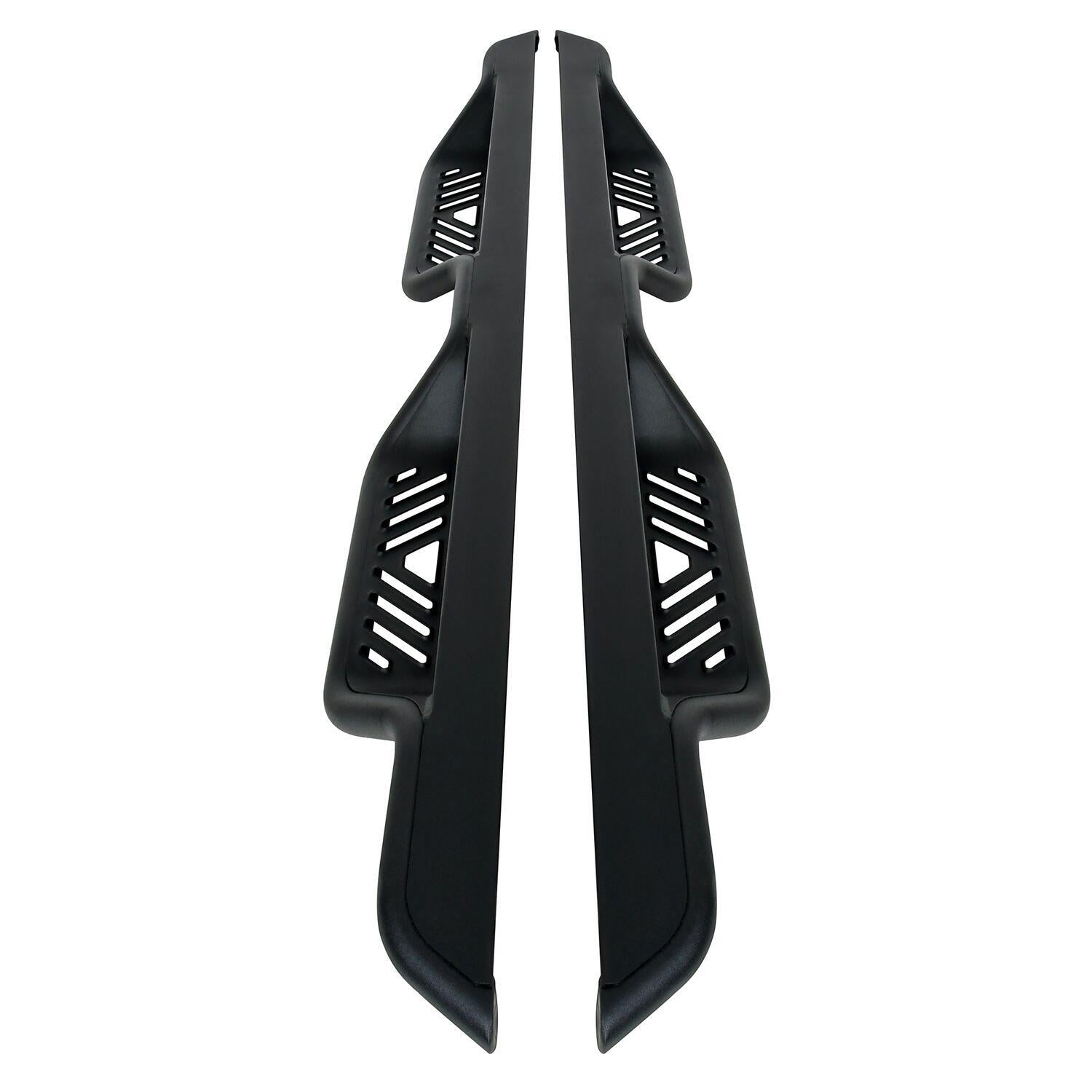 Chevrolet Silverado & GMC Sierra 2014-2019, Westin Outlaw Drop Nerf Step Bars, Extended Cab, Textured Black, view 3