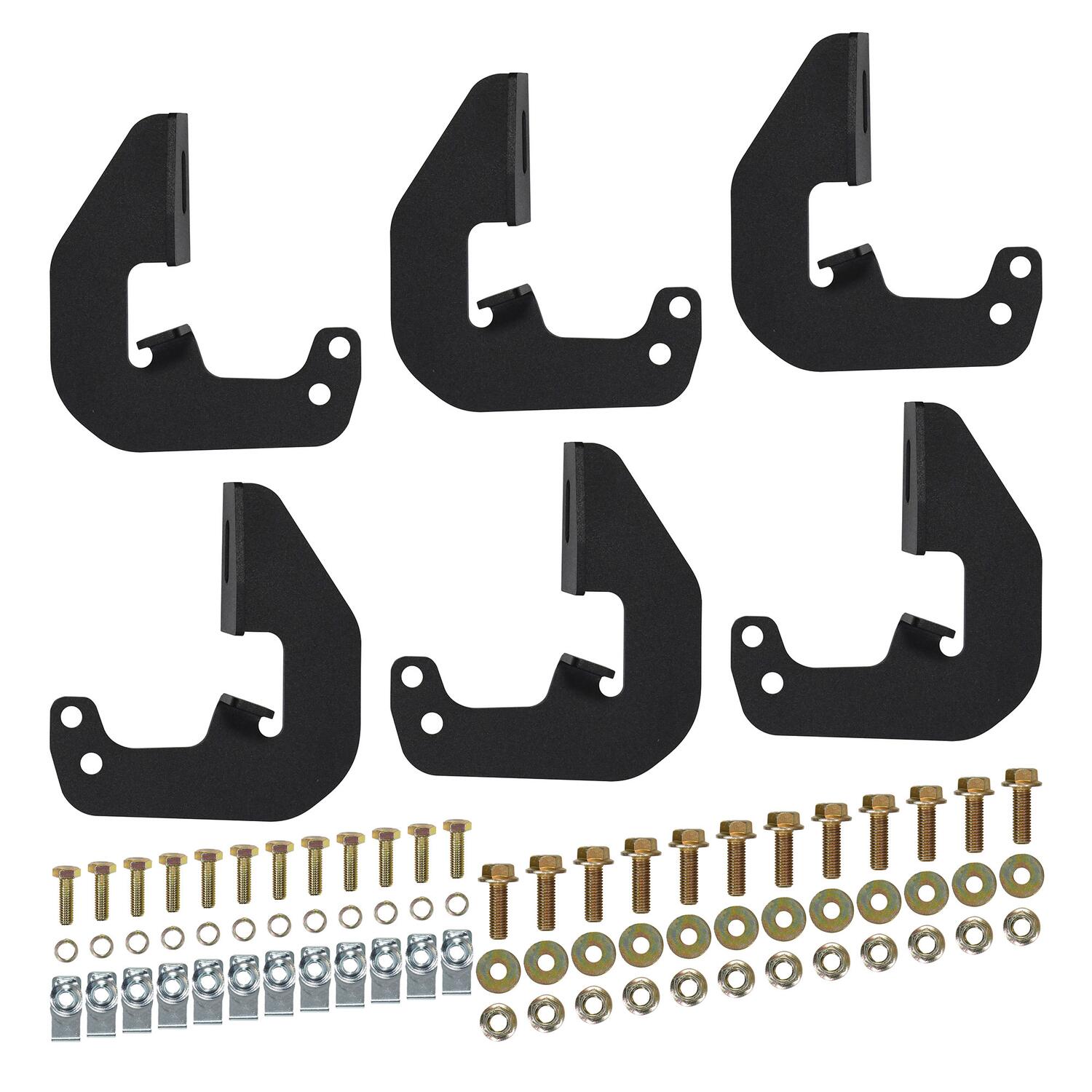 Chevrolet Silverado & GMC Sierra 2014-2019, Westin Outlaw Drop Nerf Step Bars, Extended Cab, Textured Black, view 5