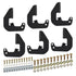 Chevrolet Silverado & GMC Sierra 2014-2019, Westin Outlaw Drop Nerf Step Bars, Extended Cab, Textured Black, view 5