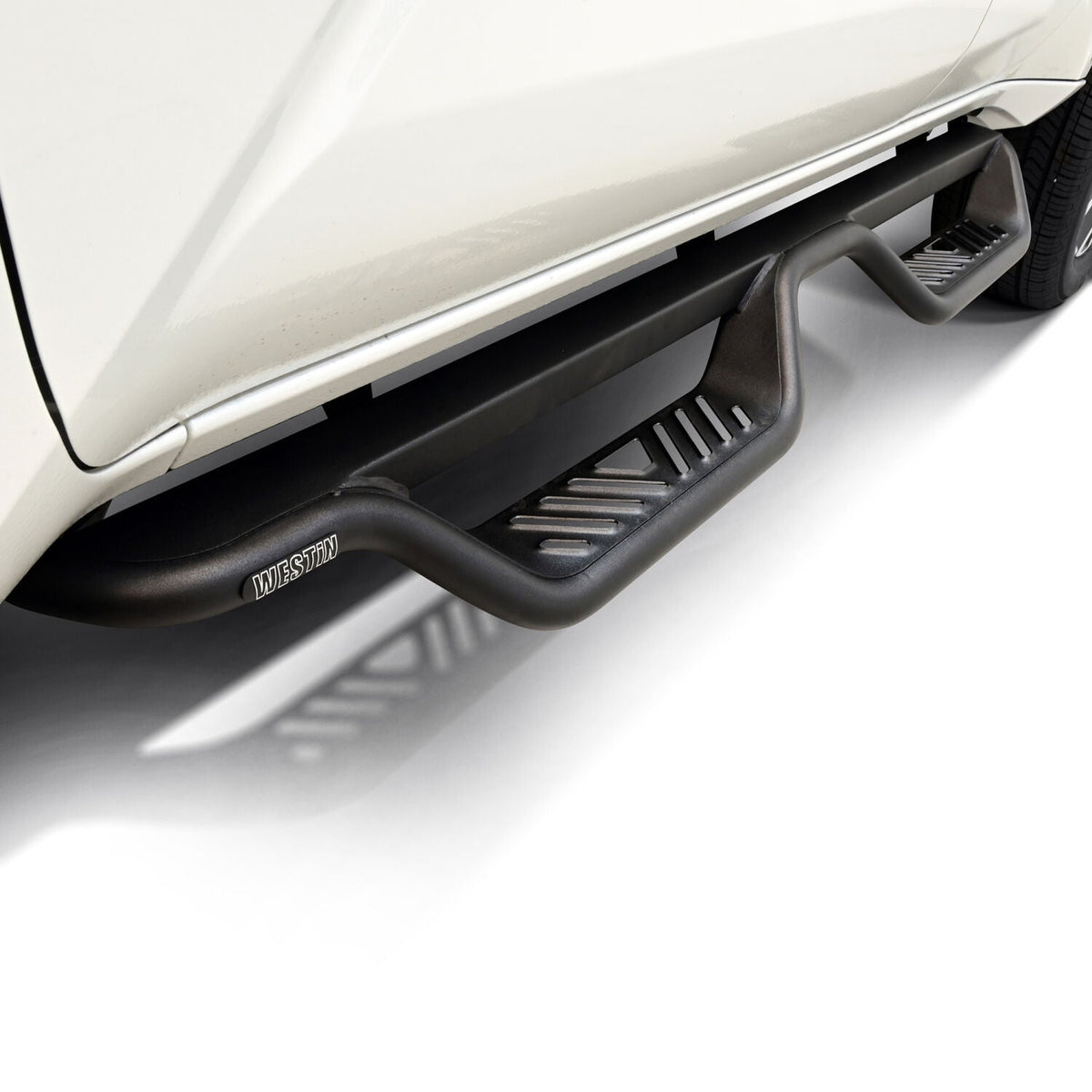 Toyota 4Runner 6th Gen 2025-2026, Westin Outlaw Drop Nerf Step Bars, Textured Black, view 7