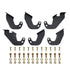 Toyota 4Runner 6th Gen 2025-2026, Westin Outlaw Drop Nerf Step Bars, Textured Black, view 6