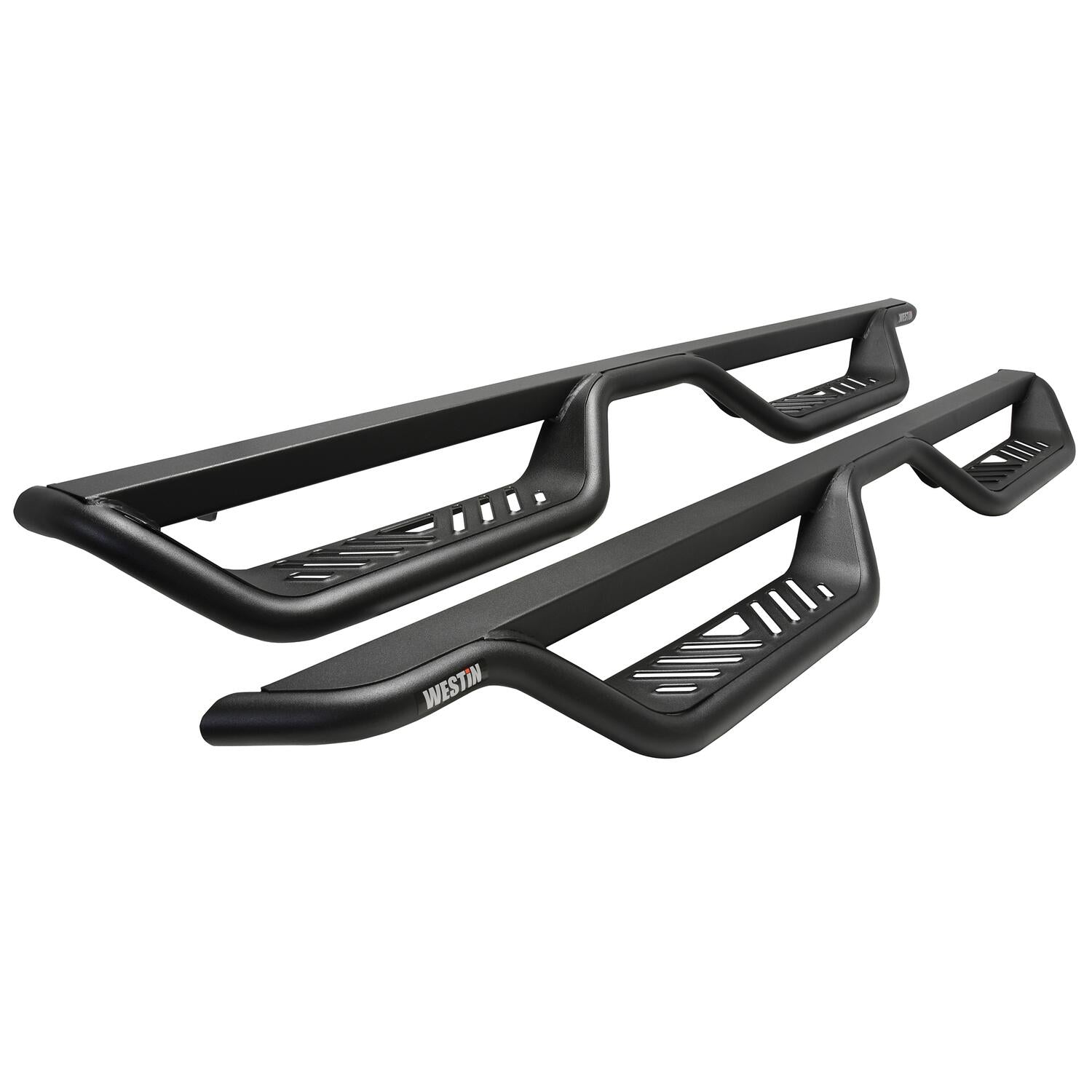 Toyota 4Runner 5th Gen 2014-2024, Westin Outlaw Drop Nerf Step Bars, Textured Black, view 4