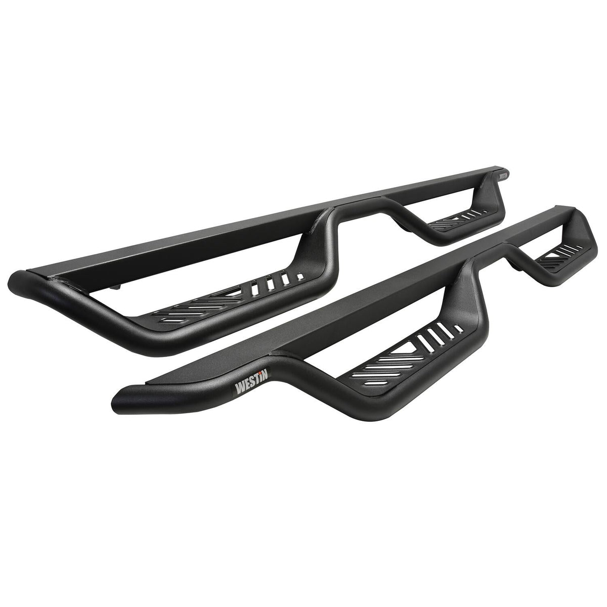 Toyota 4Runner 5th Gen 2014-2024, Westin Outlaw Drop Nerf Step Bars, Textured Black, view 4
