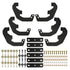 Ford F-150 2015-2026 & Super Duty 2017-2026 Extended Cab, Westin Outlaw Drop Nerf Step Bars, Textured Black, view 5