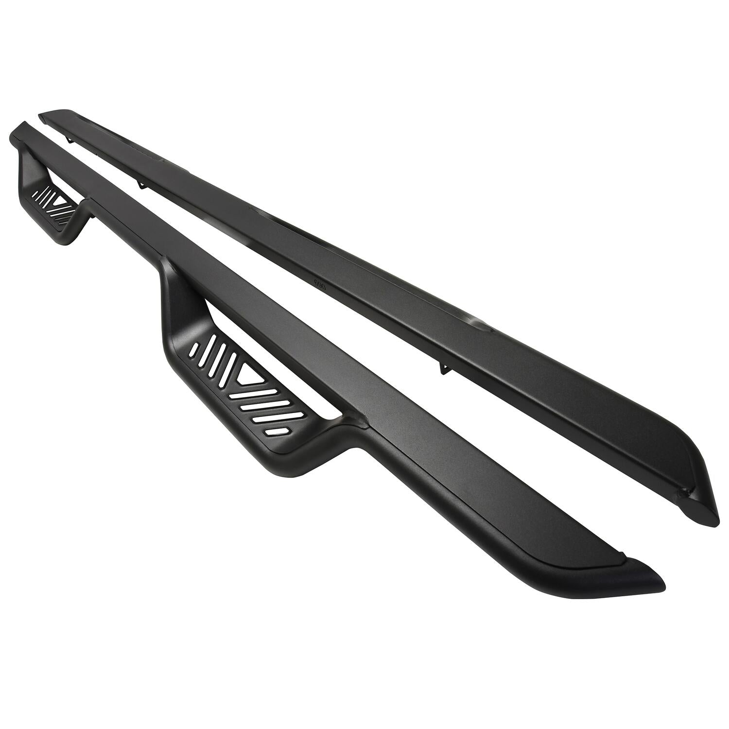 Ford F-150 2015-2026 & F-150 Lightning 2022-2025 & Super Duty 2017-2026 Crew Cab, Westin Outlaw Drop Nerf Step Bars, Textured Black, view 2