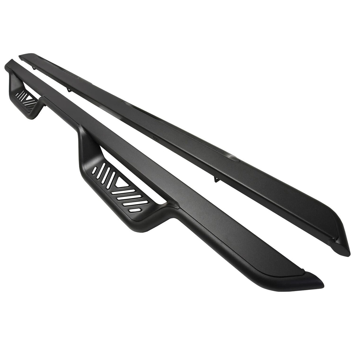Ford F-150 2015-2026 & F-150 Lightning 2022-2025 & Super Duty 2017-2026 Crew Cab, Westin Outlaw Drop Nerf Step Bars, Textured Black, view 2