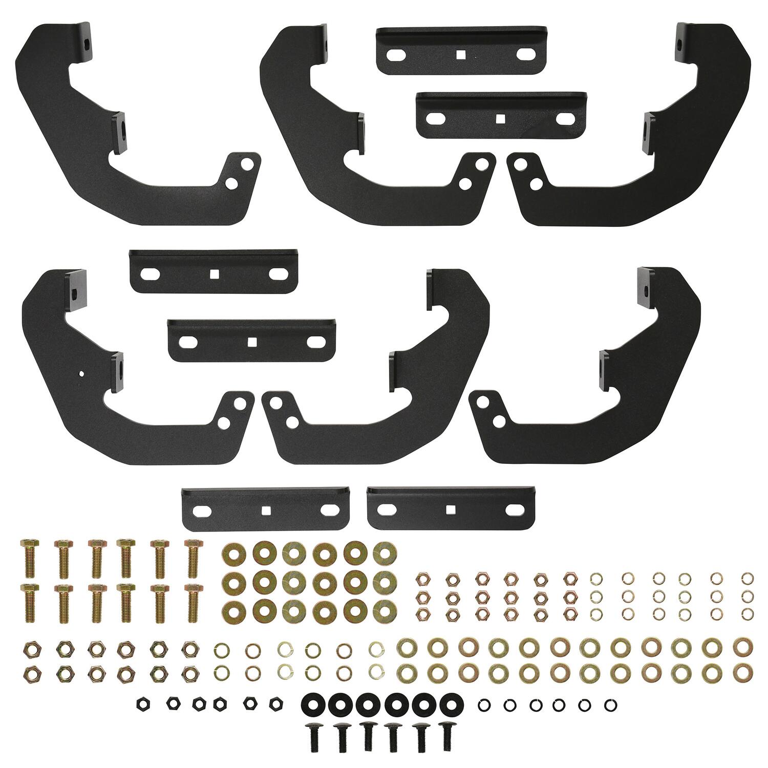 Ford F-150 2015-2026 & F-150 Lightning 2022-2025 & Super Duty 2017-2026 Crew Cab, Westin Outlaw Drop Nerf Step Bars, Textured Black, view 5