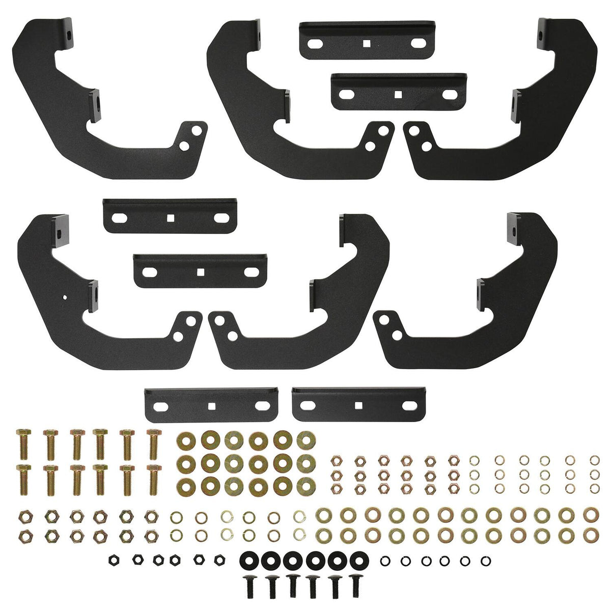 Ford F-150 2015-2026 & F-150 Lightning 2022-2025 & Super Duty 2017-2026 Crew Cab, Westin Outlaw Drop Nerf Step Bars, Textured Black, view 5